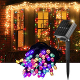 Luces Navideñas Con Panel Solar